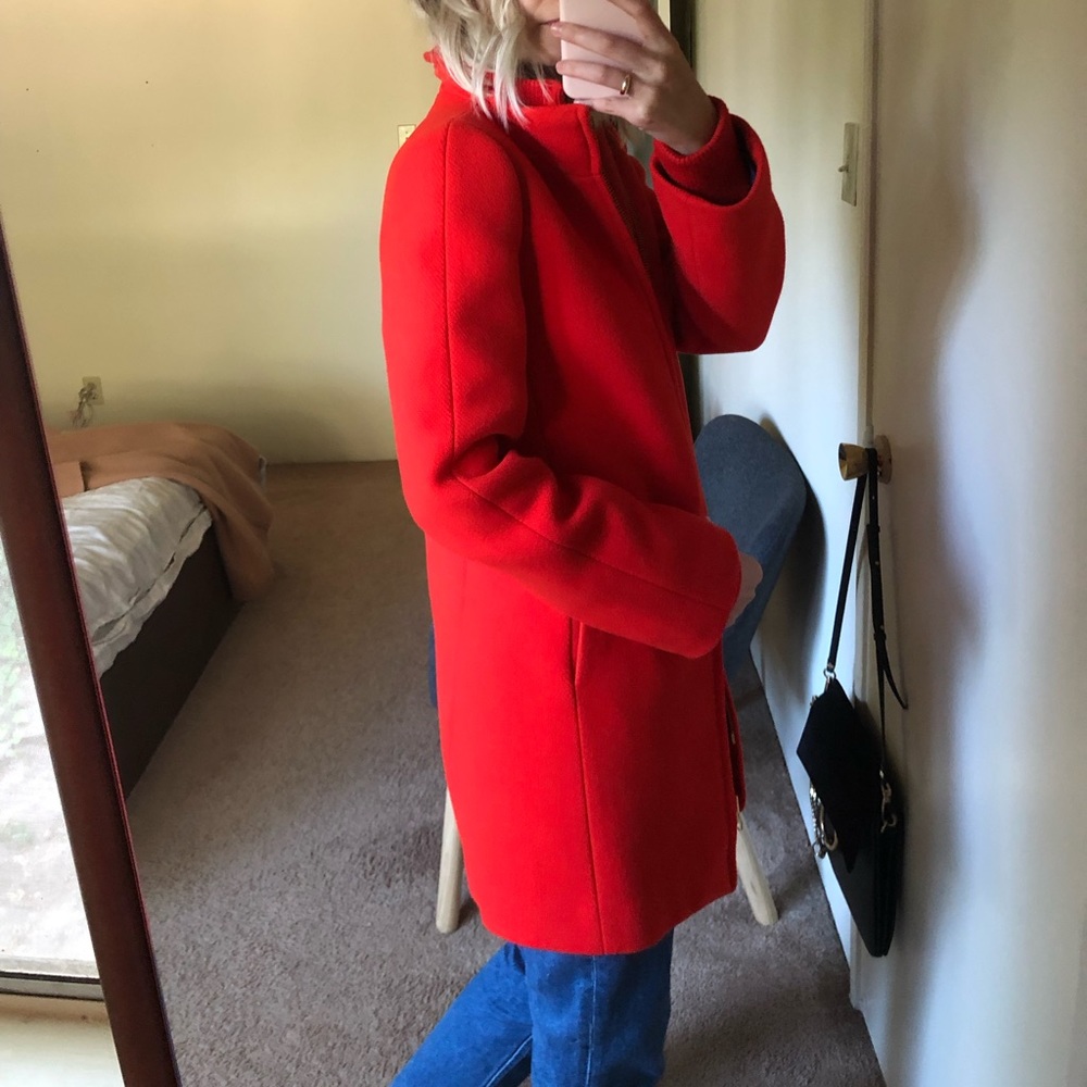J Crew Italian Wool Coat